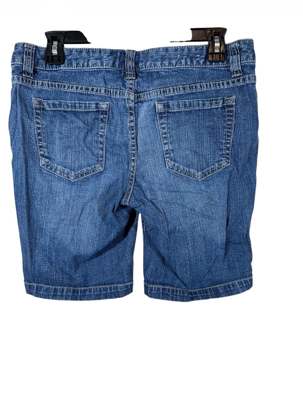 Vintage Y2K Mossimo Denim Jean Bermuda shorts women’s juniors 11 - Picture 3 of 8